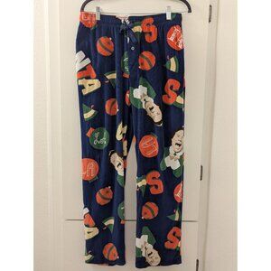 Elf Movie Sleep Pants With Santa Pattern & Drawstring Waist - Medium
